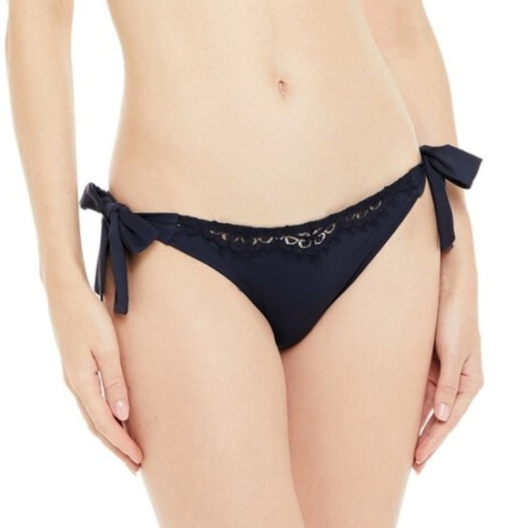 I.D. Sarrieri NWT Black Tie Swim Bottom - Picture 1 of 10